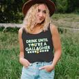 Drink Until You Are A Gallagher Funny St Patricks Day Unisex Tank Top