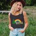 Earth Day Every Day Rainbow Unisex Tank Top