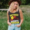 Firefighter Retired Goodbye Tension Hello Pension Firefighter Unisex Tank Top