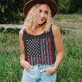 Firefighter Us American Flag Firefighter 4Th Of July Patriotic Man Woman Unisex Tank Top