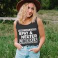 Forget Cats & Dogs Spay Nueter Liberals V2 Unisex Tank Top