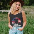 Funny 4Th Of July Cat American Flag Unisex Tank Top