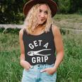 Funny Get A Grip Unisex Tank Top