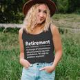 Funny Retirement Definition Tshirt Unisex Tank Top