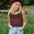 Funny Teacher Things For Black To School Unisex Tank Top