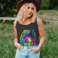 Funny Tie Dye Six 6Th Grade Typography Back To School Unisex Tank Top