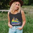 Gay Pride Sailboat Lgbt Lgbtq Rainbow Flag Unisex Tank Top