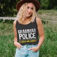 Grammar Police To Serve And Correct Funny Meme Tshirt Unisex Tank Top