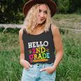 Hello 2Nd Grade Back To School For Students Teachers Unisex Tank Top