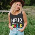 Hello Pre KTeacher Back To School Unisex Tank Top