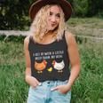 I Get By With A Little Help From My Hens Chicken Lovers Tshirt Unisex Tank Top