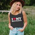 I Love My Boyfriend Gift Unisex Tank Top