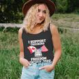 I Support Truckers Freedom Convoy V3 Unisex Tank Top