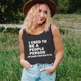 I Used To Be A People Person Unisex Tank Top