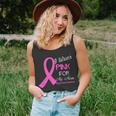 I Wear Pink For My Mom Breast Cancer Awareness Unisex Tank Top