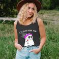 Im Just Here For The Boos Boo Halloween Quote Unisex Tank Top