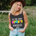 Im This Many Popsicles Old Funny 7Th Birthday Popsicle Cute Gift Unisex Tank Top