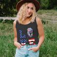 Irish Wolfhound Love Dog American Flag 4Th Of July Usa Funny Gift Unisex Tank Top