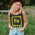 Iron Science Funny Chemistry Fe Periodic Table Tshirt Unisex Tank Top