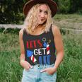 Lets Get Lit Fireworks Firecracker Funny Fourth 4Th Of July Unisex Tank Top