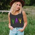 Mardi Gras Crawfish Jester Hat Bead Tee New Orleans Gifts Unisex Tank Top