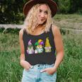 Mardi Gras Gnomes Holding Mask Love Mardi Gras Gnome Men Women Tank Top Graphic Print Unisex
