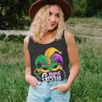 Mardi GrasMardi Gras 2022 Beads Mask Feathers Men Women Tank Top Graphic Print Unisex