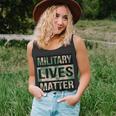 Military Lives Matter Unisex Tank Top