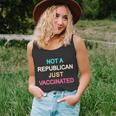 Not A Republican Just Vaccinated Unisex Tank Top