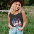 Patriotic Gnomes 4Th Of July Funny Gnome Love American Flag Gift Unisex Tank Top