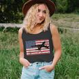 Patriotic Kc135 Stratotanker Jet American Flag Unisex Tank Top