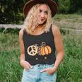 Peace Love Fall Thanksgiving Quote V2 Unisex Tank Top