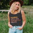 Pumpkin Spice And Reproductive Rights Gift Pro Choice Feminist Gift Unisex Tank Top