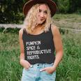 Pumpkin Spice Reproductive Rights Feminist Rights Gift V2 Unisex Tank Top