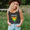 Rainbow Butterfly Proud Lesbian Mom Mothers Day Gift Lgbt Cool Gift Unisex Tank Top