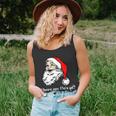 Santas Ho Funny Christmas Unisex Tank Top