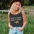 Save A Horse Ride A Camel Funny Unisex Tank Top