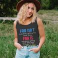 Special Education Teacher Fair Is School Sped Teacher Unisex Tank Top