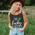 St Patricks Day One Lucky Dad Tshirt Unisex Tank Top