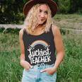 St Patricks Day Teacher St Patricks Day Luckiest Teacher Ever Unisex Tank Top