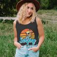 Surfing Vintage Summer Vacation Surf Unisex Tank Top