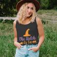 The Witch Is In Halloween Quote Unisex Tank Top