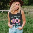 This Girl Is Now 10 Double Digits Gift Unisex Tank Top