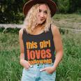 This Girl Loves Halloween Funny Halloween Quote Unisex Tank Top