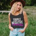 Triple Negative Breast Cancer Warrior Unisex Tank Top