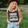 Trucker Truck You Trudeau Canadine Trucker Funny Unisex Tank Top