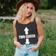 Two Seater Arrow Funny Tshirt Unisex Tank Top