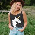 Unicorn Ying Yang Unisex Tank Top