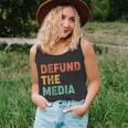 Vintage Defund The Media Tshirt Unisex Tank Top