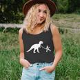 Walking My Trex Unisex Tank Top